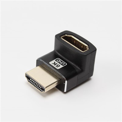 8K macho de HDMI de ângulo de 270 graus ao adaptador fêmea do acoplador