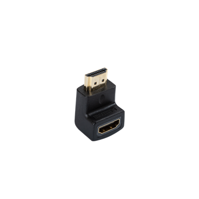 Adaptador HDMI macho para HDMI fêmea angular